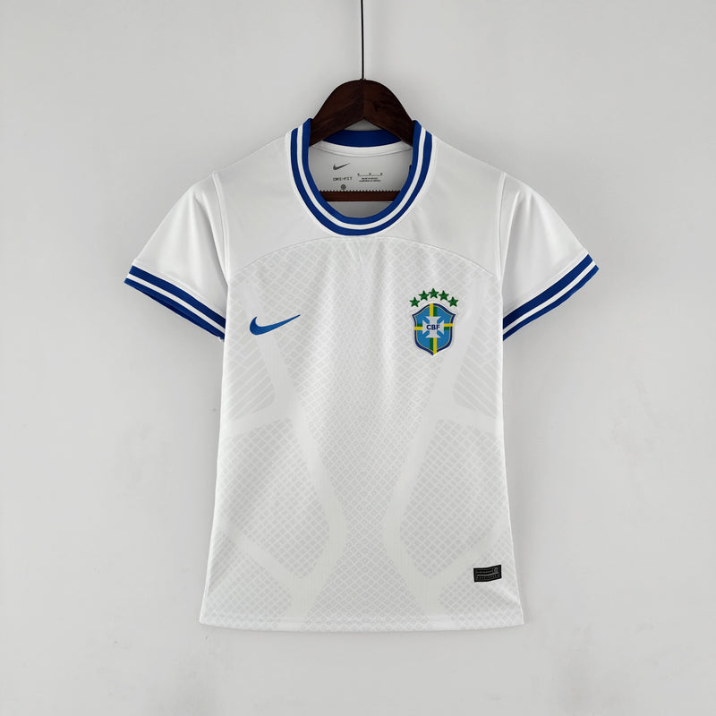 Camisa Seleção Brasil 2 Away 22/23 Azul Nike Masculina - Por R$ 159